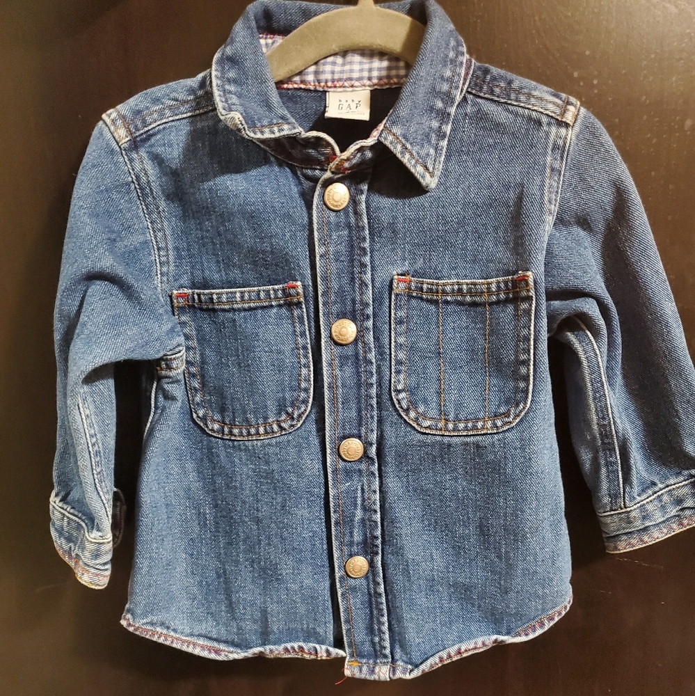 Jean Button Up Shirt